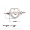 Anelli per capezzoli 1Pc Gioielli per piercing al seno in acciaio inossidabile Cuore Zircone Anelli per capezzoli Scudo Er Barbell Piercing sexy Consegna di goccia Dh4Pf