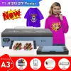 A3 dtf printer A3 impresora dtf textiel T-shirt drukmachine dtf transfers klaar om persmachine Voor T-shirt kleding stof