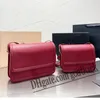 Tasarımcı Çantalar Solferino Kutusu Kadınlar Crossbody Bag Lüks Omuz Çantaları Altın Donanım Aksesuarları Kadın Retro Flep Şekiş Elçi Çantası Çanta Cüzdanları