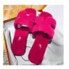 Chinelos 2023 Oran Woolskin Sheepskin Slides Slide Sandálias Casuais Flat Slipper Mulheres Inverno Pelúcia Quente Pele Clássico Open Toe Rubbernl5