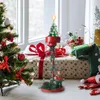 Kerzenhalter Weihnachten Kerzenhalter Eisen Material Tisch Ornament Noel Dekoration Lieferungen für Wohnzimmer Schlafzimmer