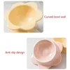 Cat Bowls Feeders Candy Color Flower Shape Dog Bowl Inclined Neck Protectors Pet Feeding and Food Eating Drinking Y5GB 230928