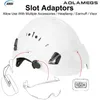 Skidhjälmar ABS Säkerhetshjälm Konstruktionsklättring Steeplejack Worker Skydd Hjälm Hård hatt Cap Outdoor Workplace Safety Supplies CE 231005