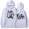 Sweats à capuche pour hommes Sweatshirts Rock Band Korn 1994 Doll Neidermeyers Sweat à capuche pour hommes Vintage Metal Gothic Sweat à manches longues Hip Hop Sweat à capuche pour hommes et femmes x1005