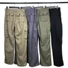 Pantalons pour hommes Top Quality Designers Pantalons Badge Patches Lettres Hommes Femmes Zipper Track Pant Coton Casual Cargo Pantalon Street282z