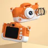 Fotocamere giocattolo Fotocamera digitale per bambini HD 1080P Fotocamera per bambini da 20 MP con caricatore USB Fotocamera da gioco integrata Cover protettiva in silicone antiurto 230928