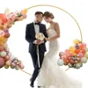 Party Decoration Circle Arch Backdrop Flower Round Bakgrund Frame Universal Diy Wedding Birthday Outdoor Artificial Flower Dekoration