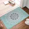 Banyo paspasları anti -mat banyo küçük halı duş ev dekor kapısı mutfak yatak odası giriş odası paspaslar persi vintage mandala 230928