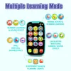 Игрушечные телефоны HOLA Baby Learning Cell Phone — интерактивная музыкальная развивающая игрушка на 12 месяцев, подарки на день рождения для ребенка 1 года 230928
