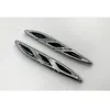 Voor Buick LaCrosse 2009-2013 Auto Auto Front Cover Links Rechts Zilver Zwart Decoratieve Frame Trim2194