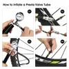 Bike Pumps Mini Pump Tire Repair Portable High-Pressure Pumps Mountain Bike Presta Pump 230927