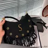 Designer Vintage Tassel Bag crossbody bag women bag luxurys handbags shoulder bag luxury bag mini bag bags for women denim bag 231005