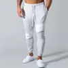 Herenbroek Zwart Casual heren joggers Joggingbroek Herfst Running Sportbroek Mannelijke katoenen trainingsbroek Gym Fitness Trainingsbroek