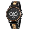 Armbandsur Bobo Bird Luxury Watch Multifunction Men's Wood Wirstwatches Chronograph Timepiece Relogio Masculino in Box Vale2149