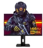 28 Inch Lifting Rotation Monitor 4K 144Hz Display IPS Gaming Computer Monitor with PIP AMD FreeSync for PS5/XBox/Series X Host