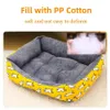 Canis Pens Pet Dog Cat Bed Mat Grande Sofá Quente Ninho Canil Para Pequenos Cães Médios Filhote de Cachorro Gatinho Plus Size Colchão de Dormir 230928