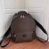 10A Высококачественный рюкзак из натуральной кожи. Дизайнерские женские мини-рюкзаки. Стиль женской печати. Школьная сумка. Коричневые цветочные сумки. M44873. Маленькие рюкзаки. НОВИНКА.