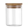 Storage Bottles Clear Sealed Glass Bottle Leakageproof Seasoning Spices Jars Durable Jar For Countertop Refrigerator Home Travel Cereal