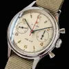 Military Watch for Man Chronograph Wrist Seagull 1963 Original ST1901 Movement Sapphire Waterproof Limited Card Wristwatches225h