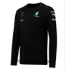 T-shirt da uomo Felpe F1 Formula One Racing Marche T-shirt casual da donna a manica lunga da uomo Lewis Hamilton Team Work Cloth322N