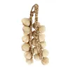 Decorative Flowers 2 Pcs Decorations Simulated Garlic Skewers Wall Hanging Home Ornament Plastic Simulation Fake Vegetables