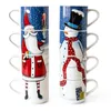 Tumblers و Back Snowman Santa santa cackable set مجموعة من 4 230928