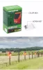 Square Solar Warning Lights 4 lighting Modes Solar Sound And Light 8 LED Alarm Light Remote control for Village Ranch Villa LL