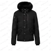 Down jacket men's fur collar parka winter waterproof white duck coat cloak fashion men and women couples moose casual version to keep warm