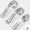 Horlogebanden 20 mm Oyster Jubilee-stijl band Horlogeband 904L roestvrijstalen armband Reserveonderdelen Geborsteld gepolijst Glide Lock-systeem240F