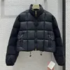 2023 Winter Neue Warme Kurze Windjacke Mode Weiße Gans Gepolsterte frauen Unten Jacke Mantel