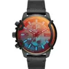 NOWOŚĆ 2022 DZ Watches DZ4519 48 mm kwarcowy zegarek ceramiczny stal ze stali nierdzewnej Black Sports Watch300i