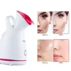 Dampfer Dampfer 65ML Dampfende Tiefenreinigung Gesicht Poren Nano Nebel Feuchtigkeitsspendende Sprayer Spa Luftbefeuchter Make-Up Vaporizador 230928