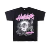 Heren T-shirts Hellstar Top Kwaliteit 100% Katoen Mannen T-shirt T-shirt Mannen Grafische T-stukken Shirt Vrouwen Oversize Wit Zwart losse T331l