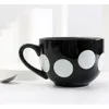 Кружки Кофейная кружка Друзья ТВ-шоу Central Perk Чашка для капучино Kawaii Милый завтрак Большой размер Керамическая посуда для напитков286л