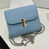 Portefeuilles Mini Chain Schoudertas Avond TEEN TRIOMPHE Portemonnee Luxe Designer Heren- en Damestas Mode Koeienhuid Portemonnee Reisflap Hasp