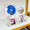 Cornici Kpop Pocard Holder Acrilico Po Frame Idol Picture CD Album Card Display Stand Decorazione della stanza 230928