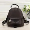 good quality bags brand designer Womens Palm Springs Mini Backpack children backpacks women printing PU leather School Bag Brown f250k