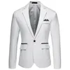 Herrenanzüge Blazer 8 Farben Herrenanzug Business Casual Kein Eisen Einreihig Einknopf Geteilter Kragen Hochzeit Party Mantel Slim Fit Büroblazer 231005