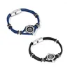 Bracelets de charme Bracelet de paracorde de boussole d'urgence pour passionné de plein air pour camping-car randonneur R7RF