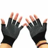 Gants de cyclisme Été mince respirant antidérapant demi-doigt gants hommes fitness cyclisme vélo réduire les chocs élastique crème solaire demi-coupe 231005