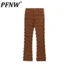 Мужские джинсы PFNW, весенне-осенние тонкие удобные повседневные свободные шикарные джинсовые брюки с необработанными краями 12A7790 231005