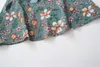 Robes d'été pour petites filles, vêtements d'été sans manches, motif Floral, princesse, bleu, taille 10, fleur, vert menthe