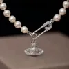 New Style Designer necklace Pearl necklace for women trendy jewelry love necklaces fashion jewelry custom chain elegance Heart Pendant Necklaces gifts