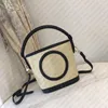 Designer Bags Mini Beach Bags Fashion Straw Bags High Quality Bucket Bags Luxury Women Handbags Vintage Shoulder Bags Crossbody Bags Summer Bags Shopping Bags Black