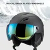 Caschi da sci Snow Sports PC EPS Casco di snowboard professionale regolabile con 14 prese d'aria per all'aperto 231005