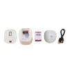 Pekoko Handheld-Farbetikettendrucker, Bluetooth, tragbar, Mini-Heim-Tintenstrahldrucker, Verpackungsbeutel, QR-Code, Barcode, Logo-Drucker