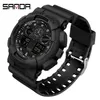 Sanda 2021 Digital Watch 남자 스포츠 시계 남성 방수 시계 야외 손목 시계 남성 reelogio 디지털 마스 쿨 리노 x0524321Q