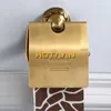 Toilet Paper Holders Toilet Paper Holder Wall Mounted Vintage Classic Bathroom Antique Brass Roll Tissue Box Bathroom Accessories YT-13992 230927