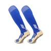 Chaussettes de sport Chaussettes hautes de football antidérapantes professionnelles pour adultes et enfants, bloc de caoutchouc, bas de serviette, longues chaussettes de sport de football, de hockey, unisexe 231005