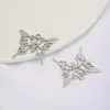 Anhänger Halsketten 5 stücke Edelstahl Schmetterling Charme Insekt Tier Für DIY Choker Halskette Ohrringe Schmuck Machen Erkenntnisse